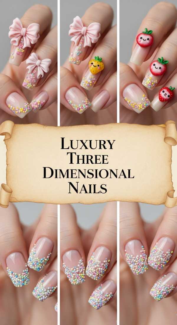 Luxury Three Dimensional Nails 69ecf74c0f9af