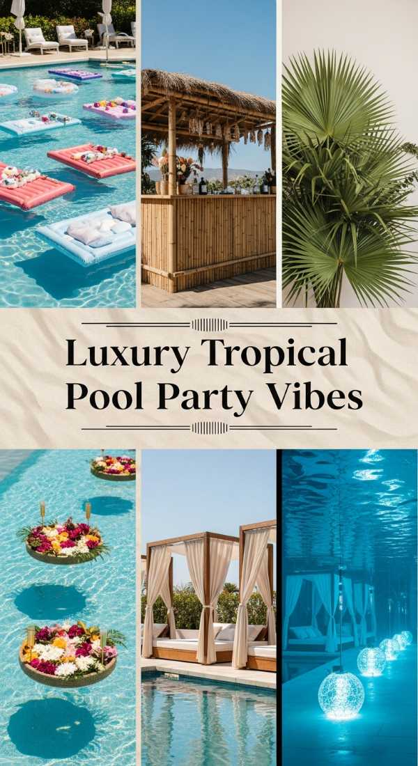 Luxury Tropical Pool Party Vibes 69df235845e69