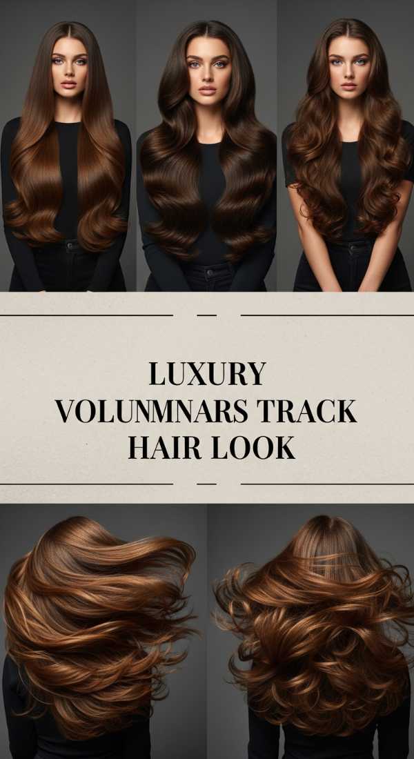 Luxury Voluminous Track Hair Look 69df3fc69cca3