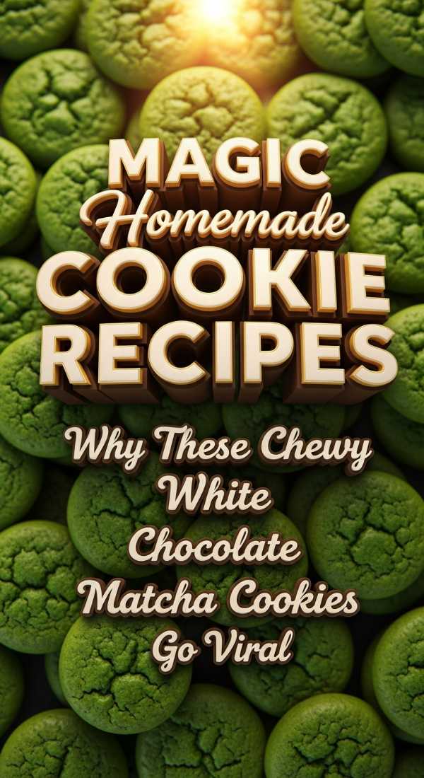 Magic Chewy Matcha Spring Cookie Recipes 69e9bbb04b739