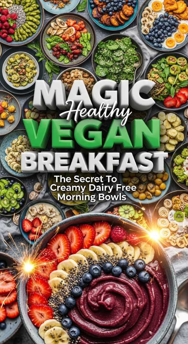 Magic Healthy Vegan Breakfast Bowls 69e8643dce9fc