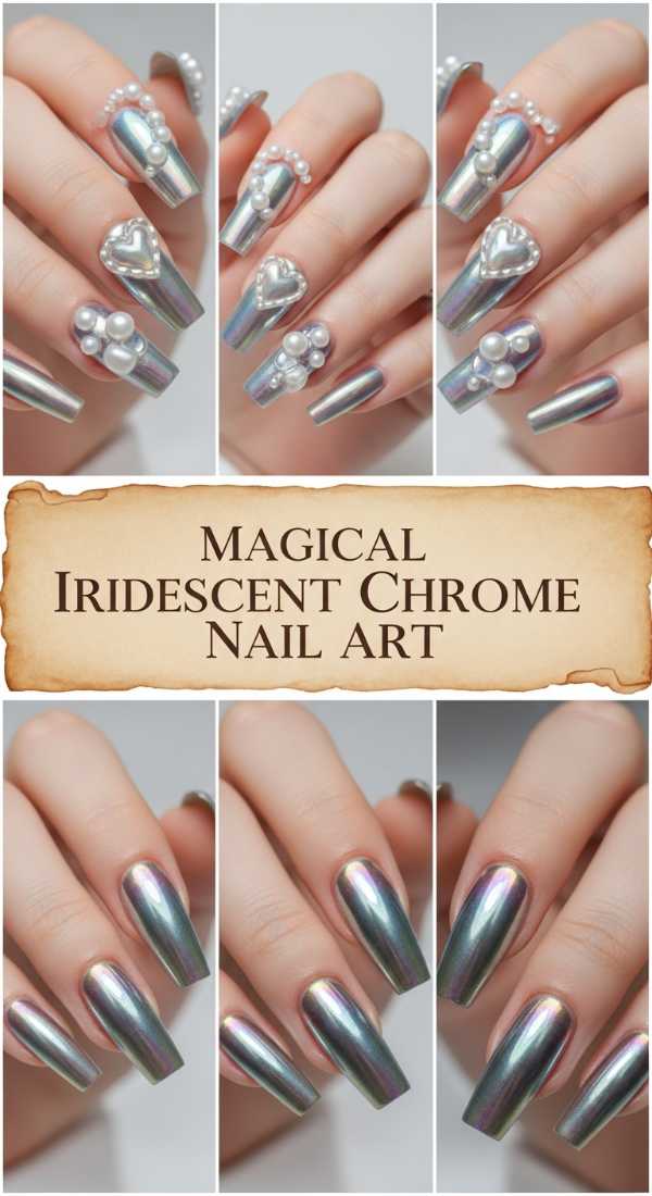 Magical Iridescent Chrome Nail Art 69eb727fee341