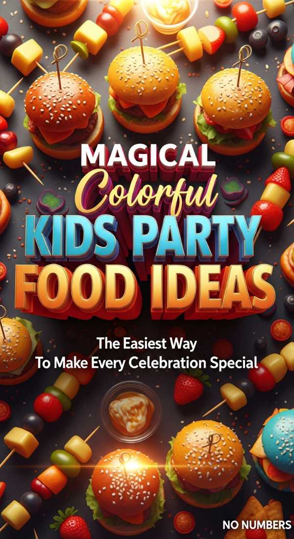 Magical Kids Party Food Ideas And Treats 69ee420702f48