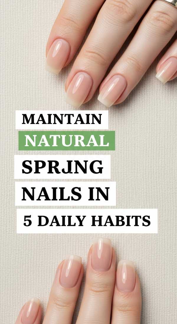 Maintain Natural Spring Nails In 5 Daily Habits 69ed0bb661fbc