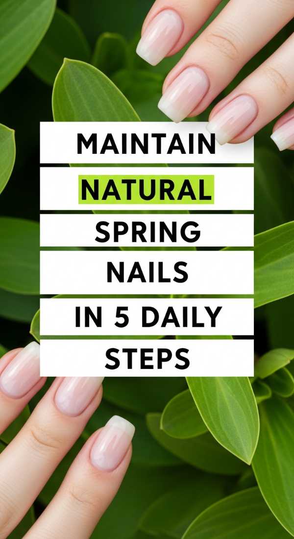 Maintain Natural Spring Nails In 5 Daily Steps 69e3c07225eb4