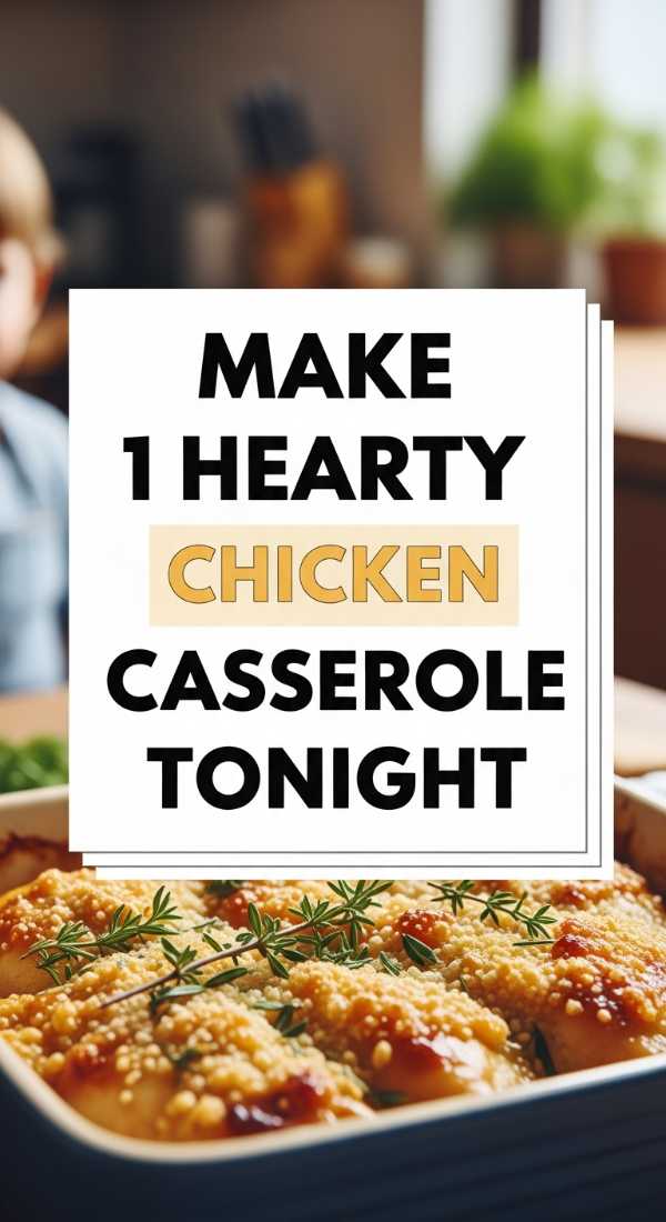 Make 1 Hearty Chicken Casserole Tonight 69edfa94ea3e0