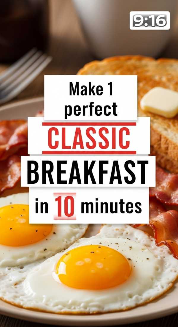 Make 1 Perfect Classic Breakfast In 10 Minutes 69eb7e0cde92f