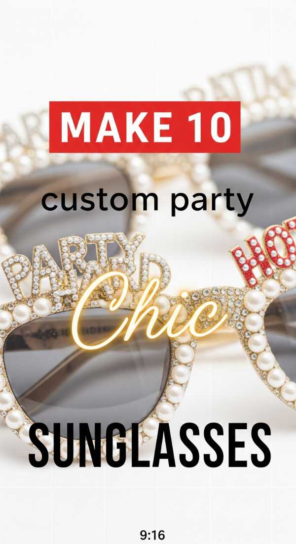 Make 10 Custom Party Sunglasses For Your Guests 69f2f0f50ad73