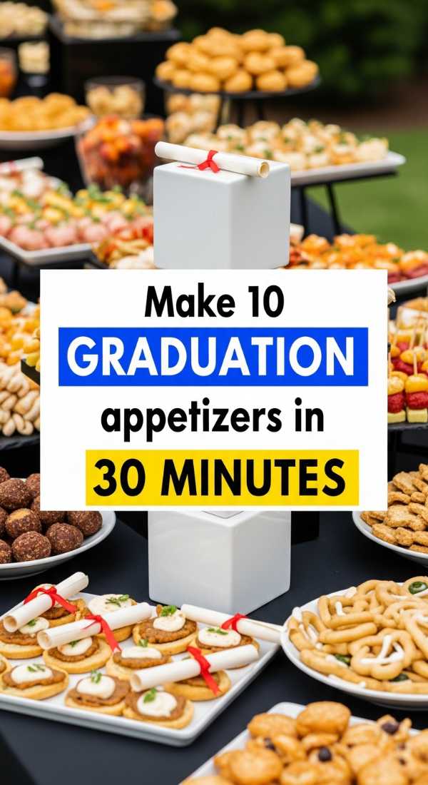 Make 10 Graduation Appetizers In 30 Minutes 69f1a9385dd1e
