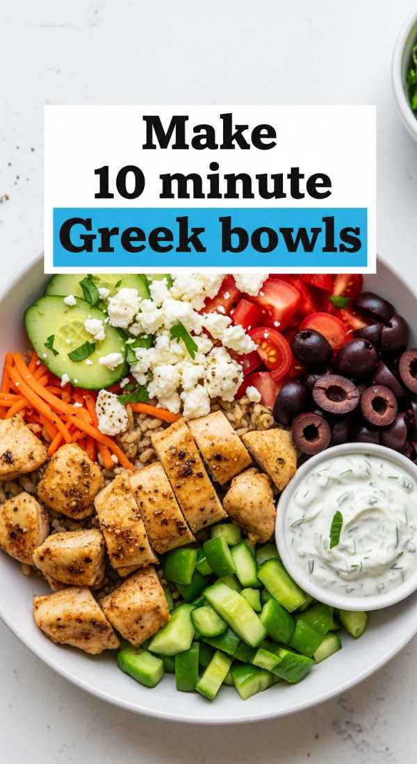Make 10 Minute Greek Bowls 69de7f133e897