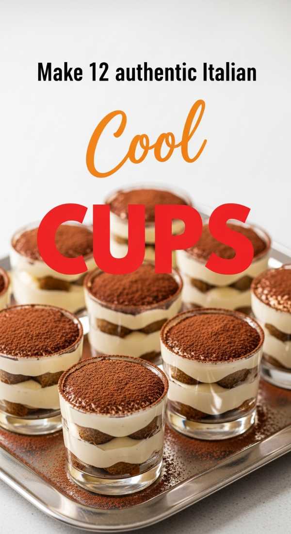 Make 12 Authentic Italian Dessert Cups Fast 69ee4b63be253