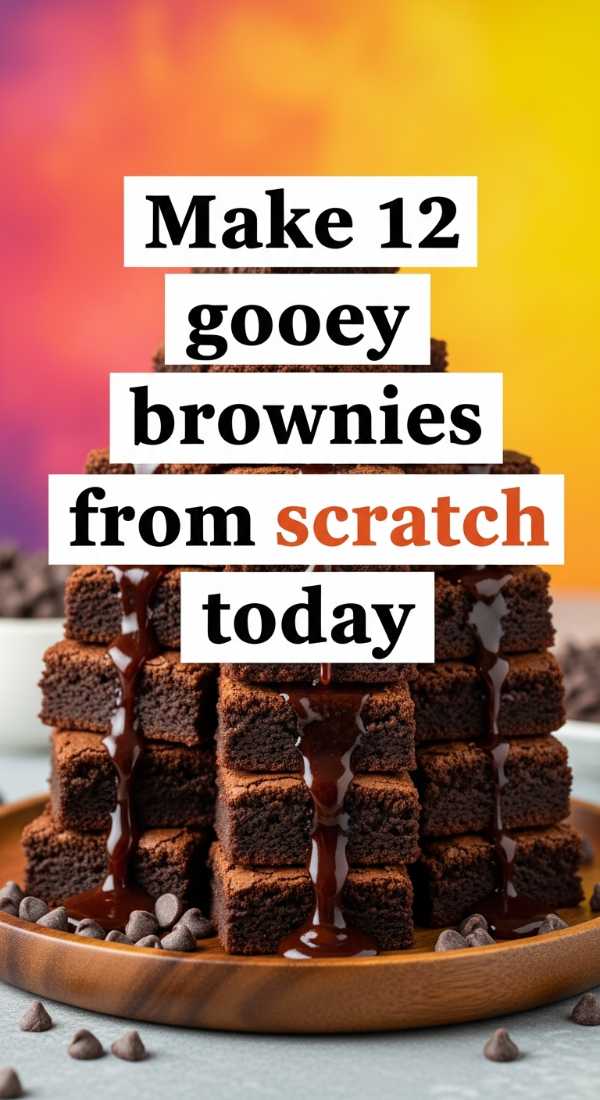 Make 12 Gooey Brownies From Scratch Today 69f196faa92d1