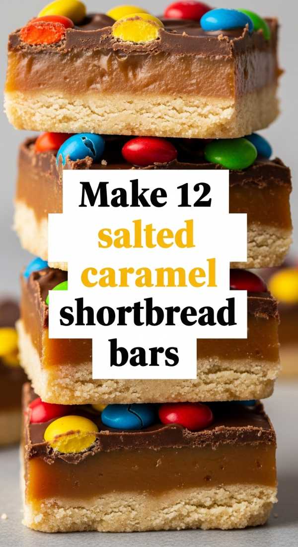 Make 12 Salted Caramel Shortbread Bars 69eb7e1c9855c