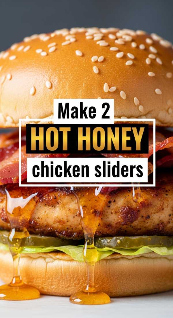 Make 2 Hot Honey Chicken Sliders 69ec6f18d4cfa
