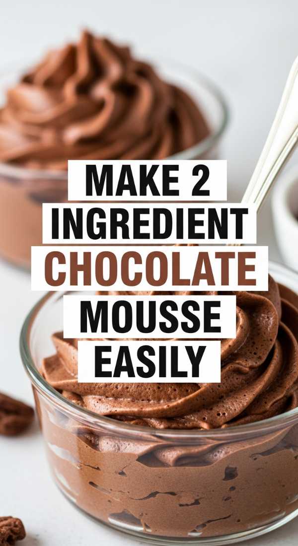 Make 2 Ingredient Chocolate Mousse Easily 69e20d2cbe194