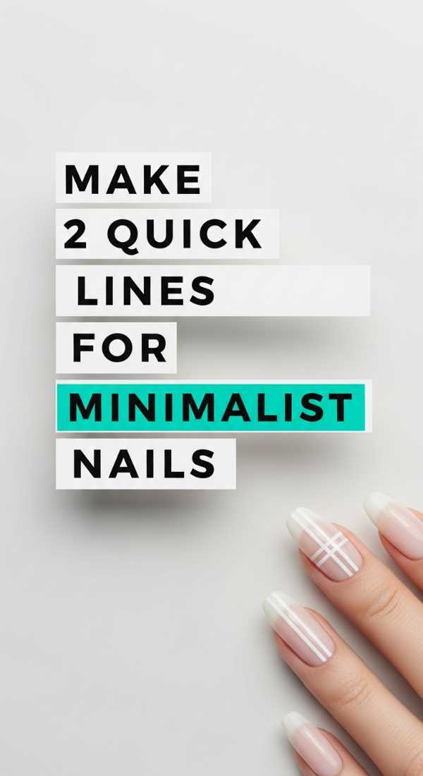 Make 2 Quick Lines For Minimalist Nails 69e780204fa24