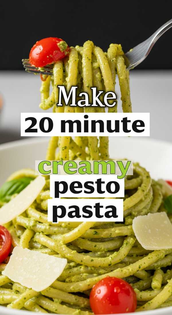 Make 20 Minute Creamy Pesto Pasta 69e853d1c3d62