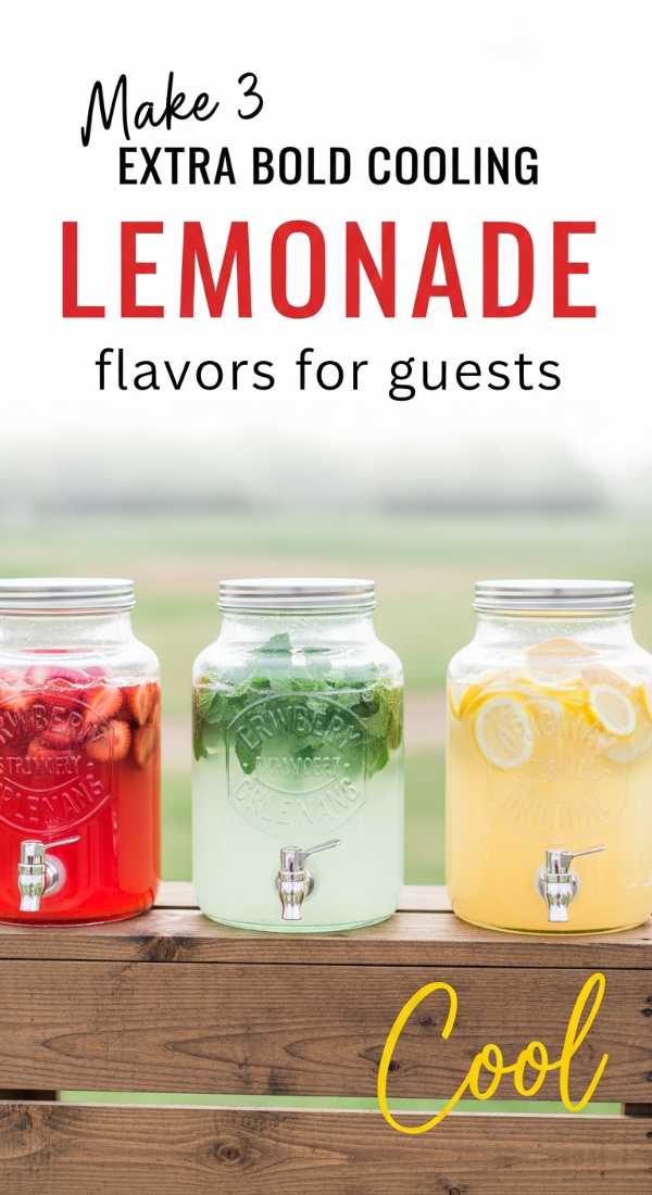 Make 3 Cooling Lemonade Flavors For Your Guests 69f2f0cd3c067