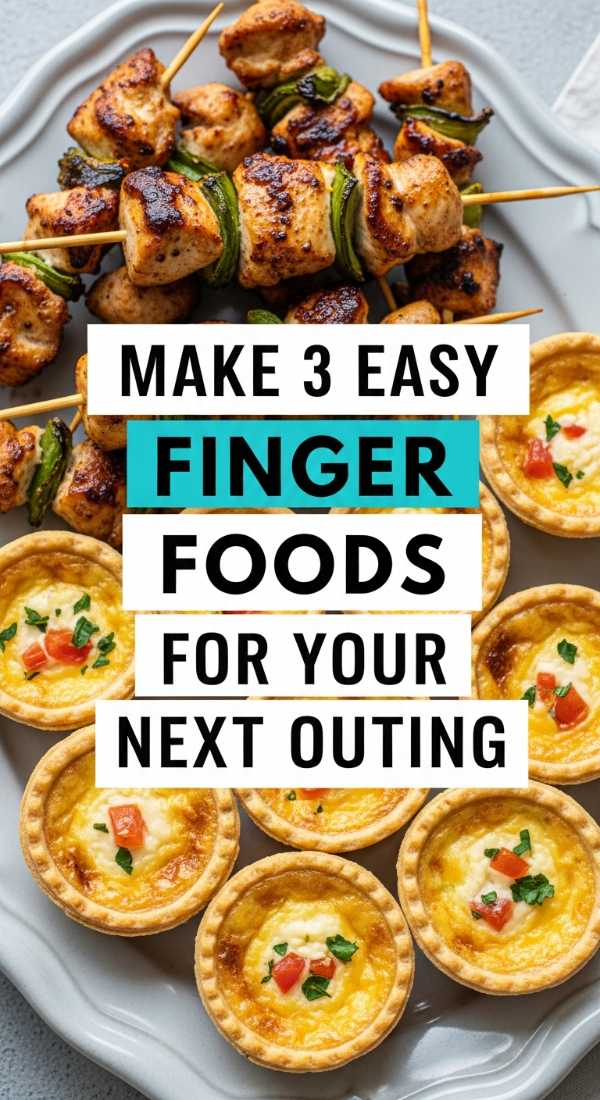 Make 3 Easy Finger Foods For Your Next Outing 69e5d86130754