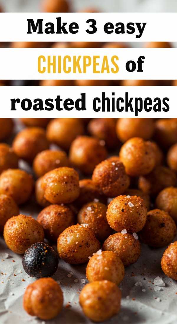 Make 3 Easy Flavors Of Roasted Chickpeas 69edf40fac01d