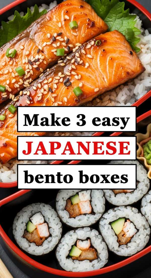 Make 3 Easy Japanese Bento Boxes 69ec6f169d72a