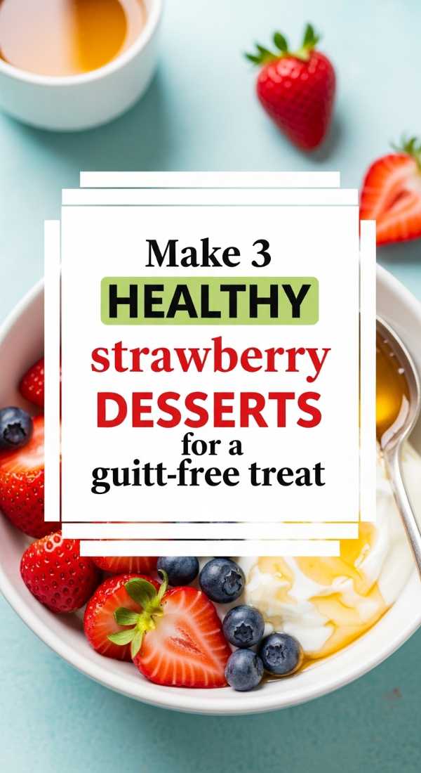 Make 3 Healthy Strawberry Desserts For A Guilt Free Treat 69e46e45eb4bb