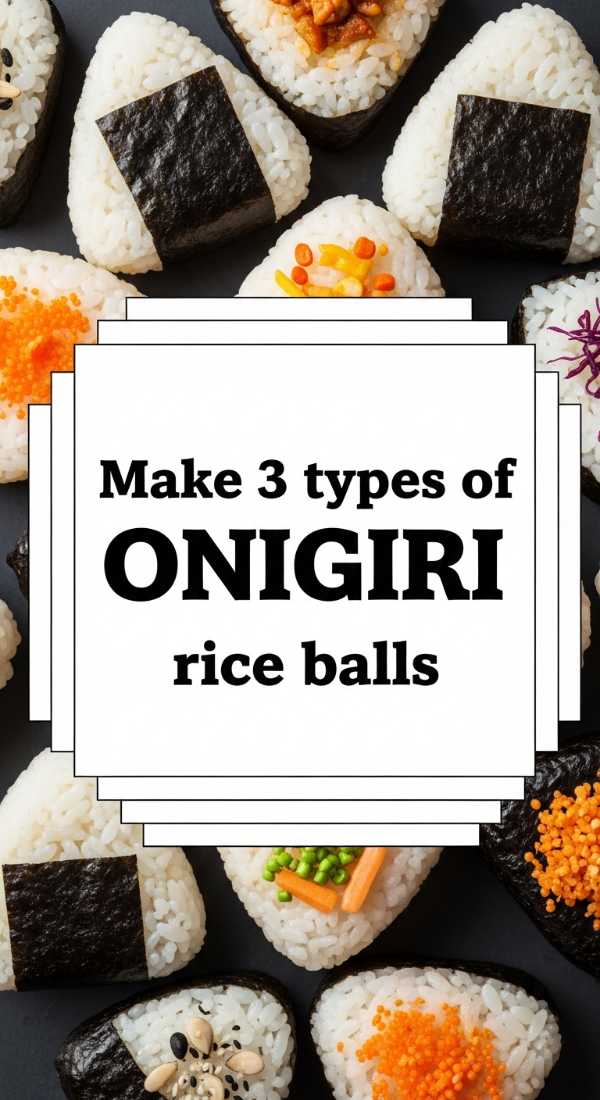 Make 3 Types Of Onigiri Rice Balls 69e70ad0655f2