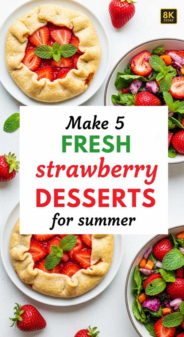 Make 5 Fresh Strawberry Desserts For Summer 69f05acc1e9e3