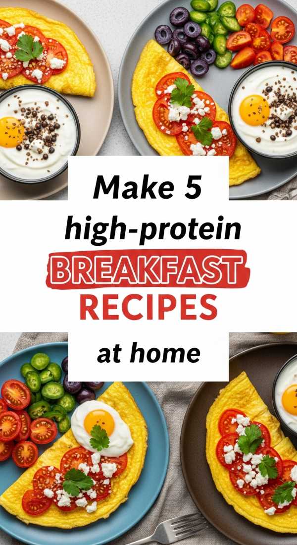 Make 5 High Protein Breakfast Recipes At Home 69f05aa0984b5
