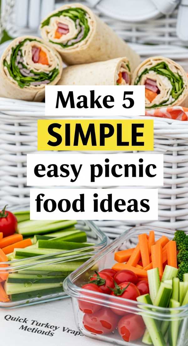 Make 5 Simple Easy Picnic Food Ideas 69e46e5050346