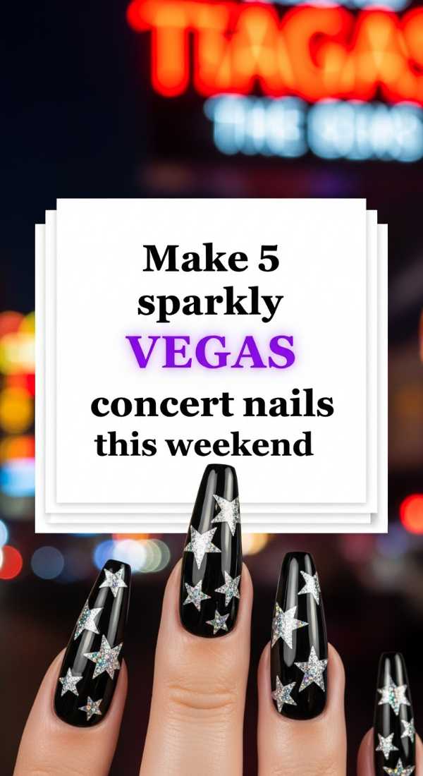 Make 5 Sparkly Vegas Concert Nails This Weekend 69eba3b7c6f92