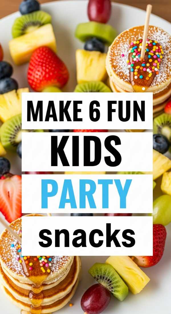 Make 6 Fun Kids Party Snacks 69edf40520722