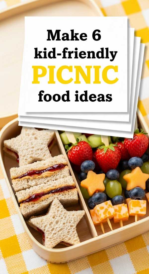 Make 6 Kid Friendly Picnic Food Ideas 69e855834955e