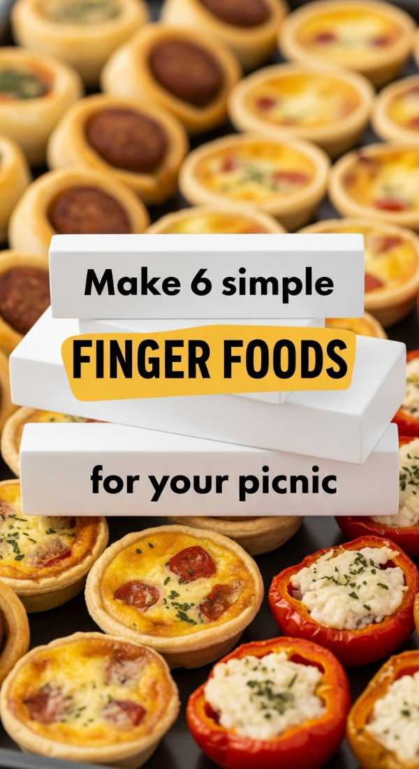 Make 6 Simple Finger Foods For Your Picnic 69ec86dc40615
