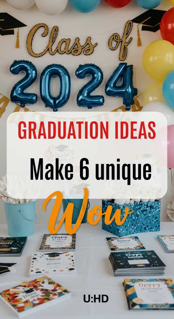 Make 6 Unique Graduation Ideas Come To Life Easily 69e9f7fb4b812