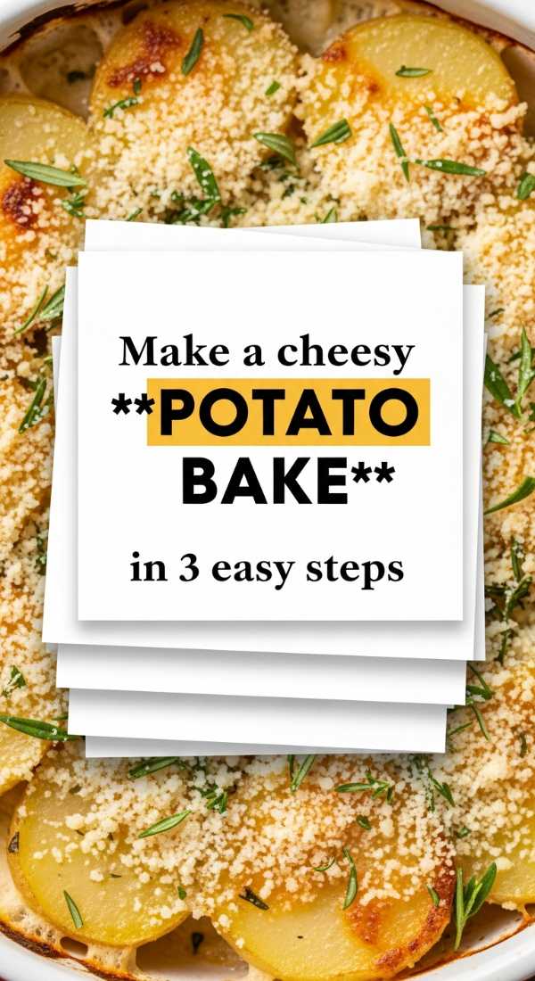 Make A Cheesy Potato Bake In 3 Easy Steps 69e853e6d2051
