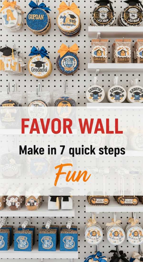Make A College Graduation Favor Wall In 7 Quick Steps 69efa7b2d4f29