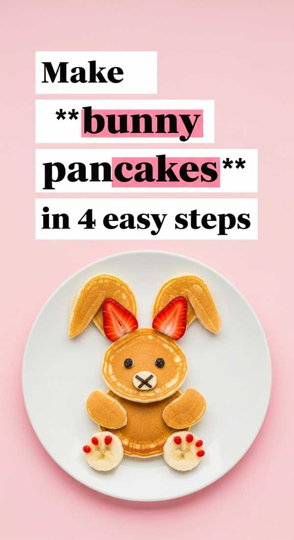 Make Bunny Pancakes In 4 Easy Steps 69e5d13faee1a