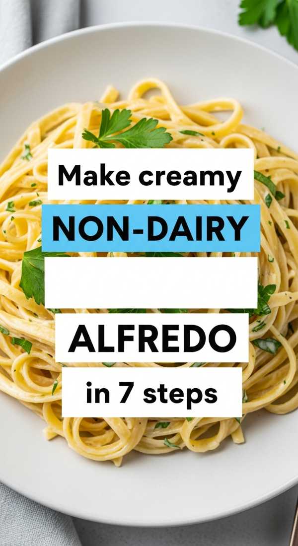 Make Creamy Non Dairy Alfredo In 7 Steps 69e9b558a738b