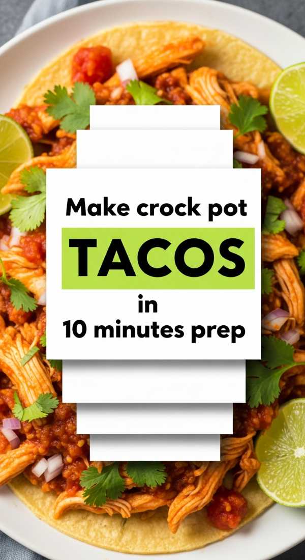 Make Crock Pot Tacos In 10 Minutes Prep 69e70bf11ff5c