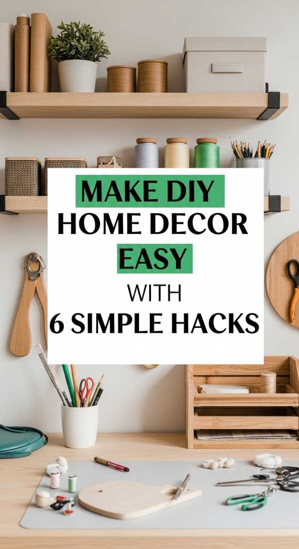 Make Diy Home Decor Easy With 6 Simple Hacks 69e649843c9e3