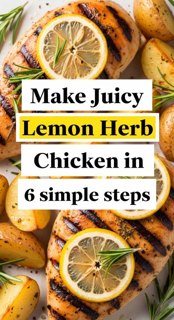 Make Juicy Lemon Herb Chicken In 6 Simple Steps 69eb7e179e20a