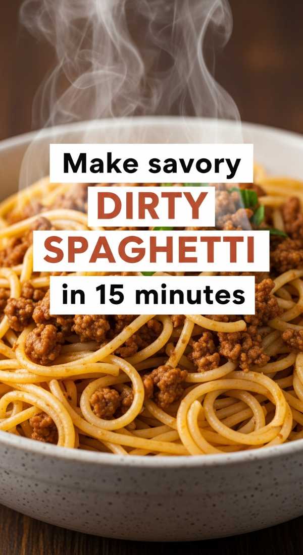 Make Savory Dirty Spaghetti In 15 Minutes 69e5d13657ce4