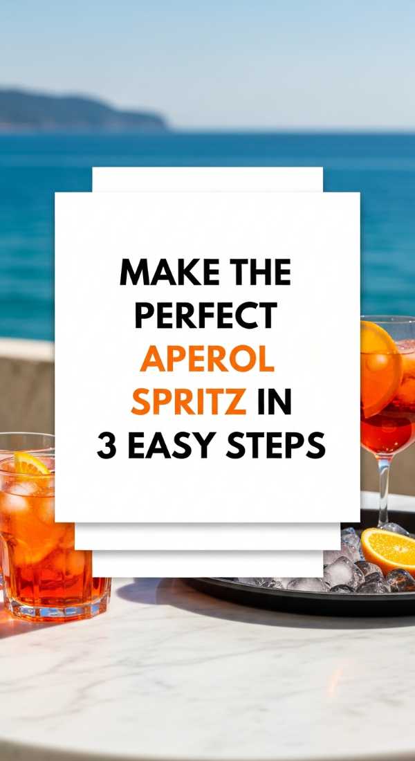 Make The Perfect Aperol Spritz In 3 Easy Steps 69eb960ba950f
