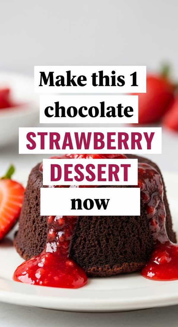 Make This 1 Chocolate Strawberry Dessert Now 69e8557d6feae