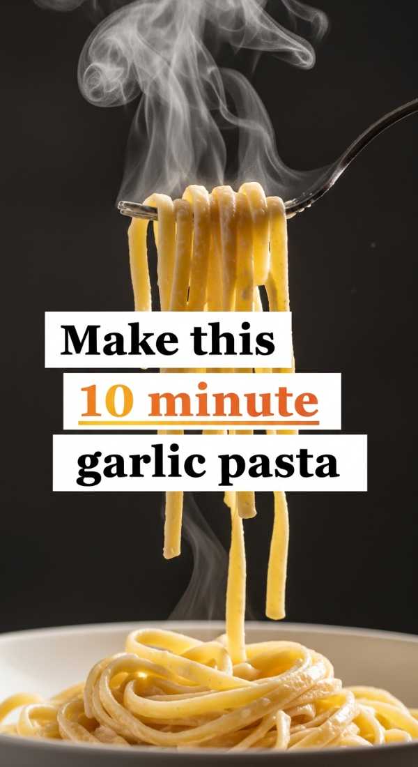 Make This 10 Minute Creamy Garlic Pasta 69e853e5747be
