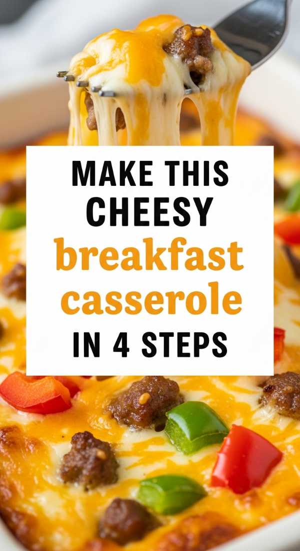 Make This Cheesy Breakfast Casserole In 4 Steps 69ec6f3257f04