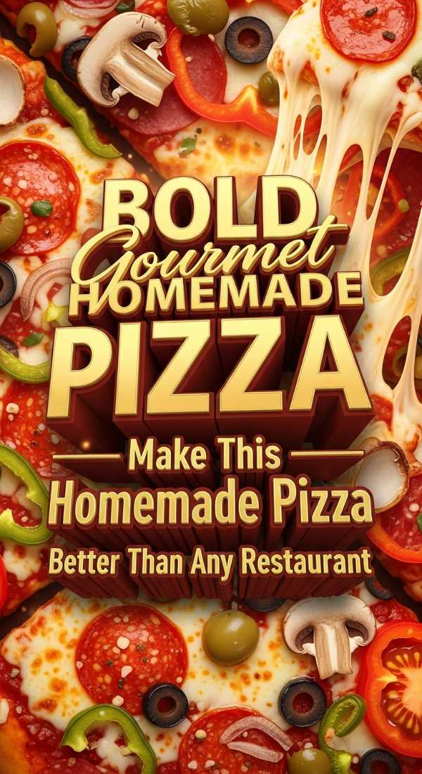 Make This Gourmet Homemade Pizza Better Than Any Restaurant 69eb0f4cd4158