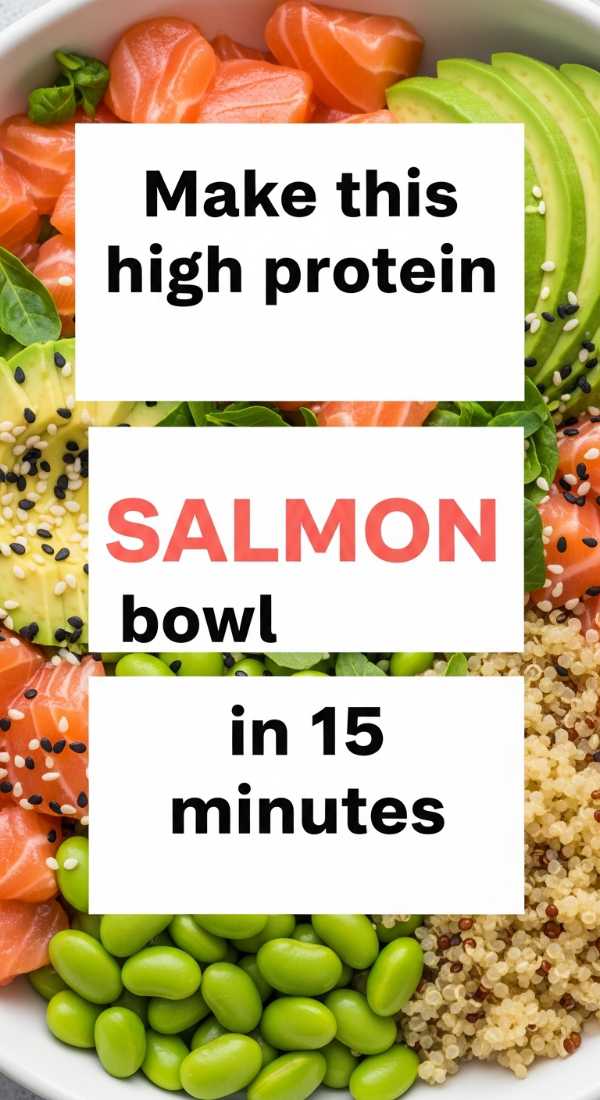 Make This High Protein Salmon Bowl In 15 Minutes 69edf40e4bb8f
