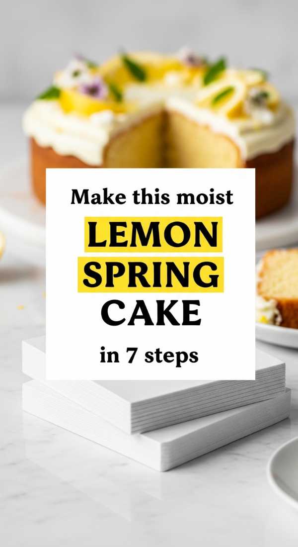 Make This Moist Lemon Spring Cake In 7 Steps 69e21f0d83a62
